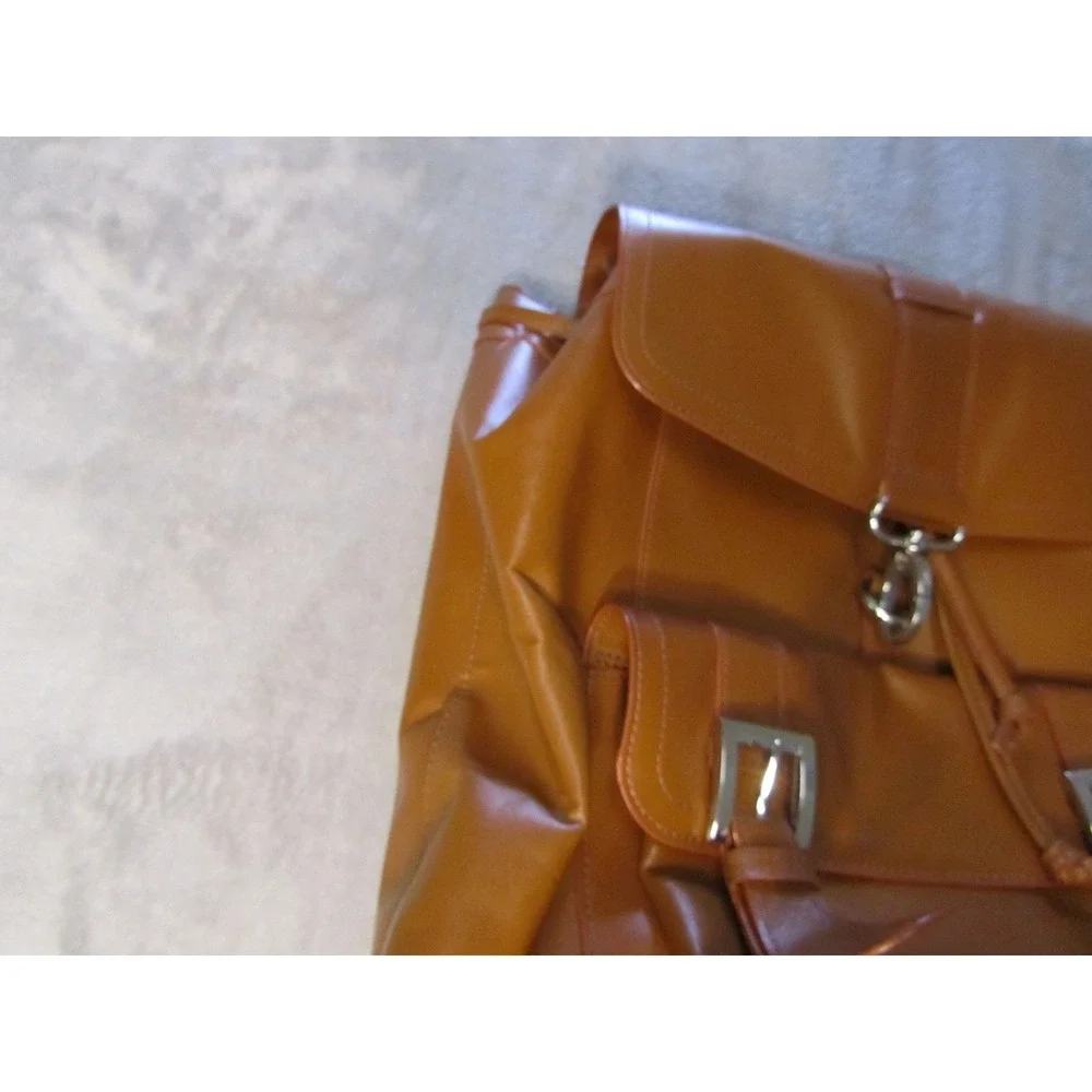 McKlein Brown Leather‎ Professional Backpack Laptop and Tablet Protection Bag